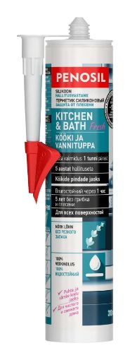 Silikoon Penosil Easy Pro Kitchen&Bath läbipaistev 310ml pilt